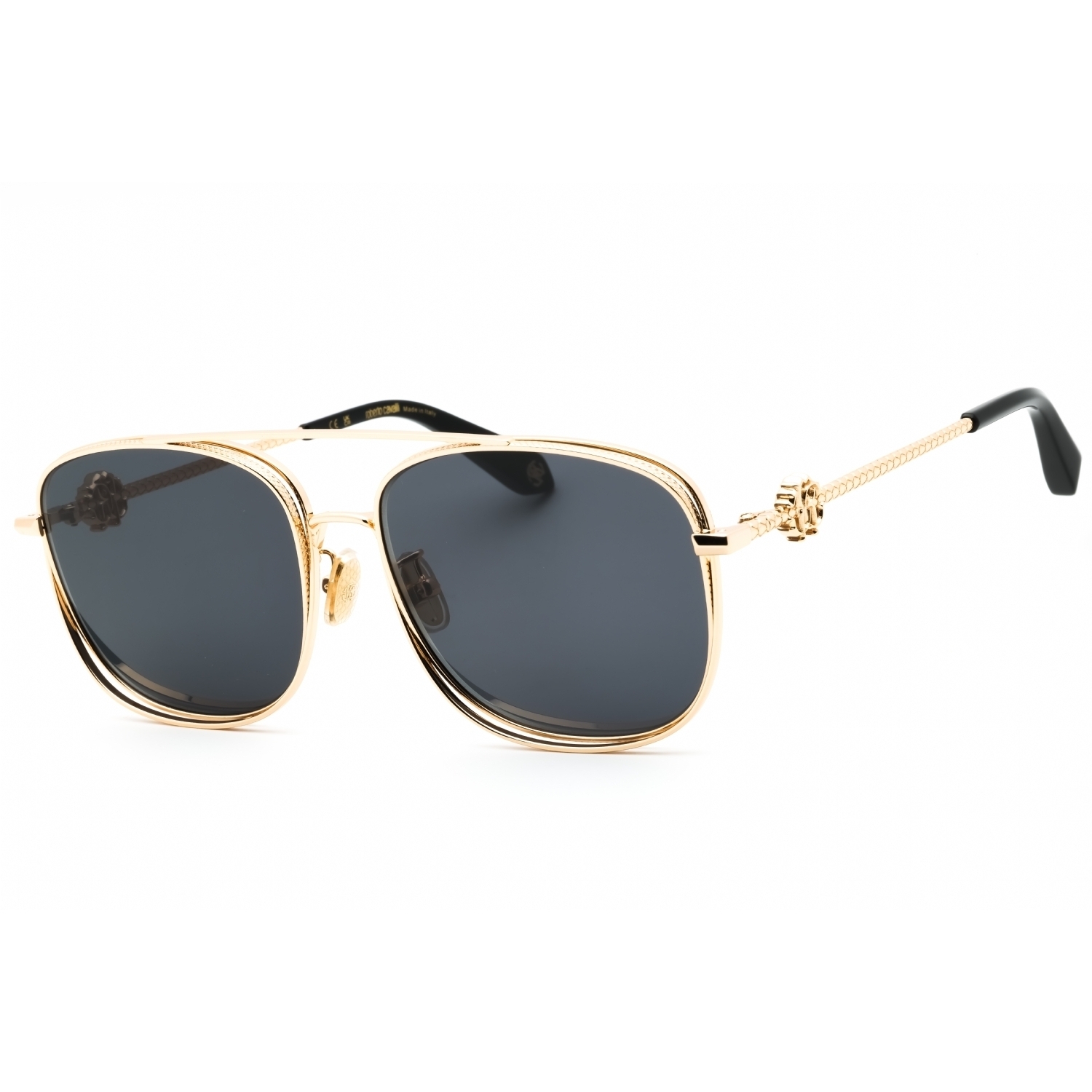 Roberto Cavalli 580839 Sunglasses Rose Gold Metal Aviator